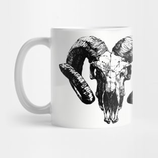 ram horns Mug